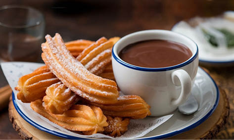 Crispy Spanish Churros with Chocolate