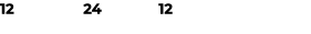 12 24 12