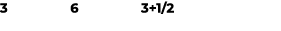 3 6 3+1/2