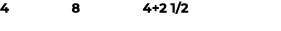 4 8 4+2 1/2