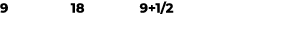 9 18 9+1/2