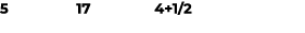 5 17 4+1/2