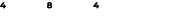 4 8 4