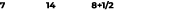 7 14 8+1/2