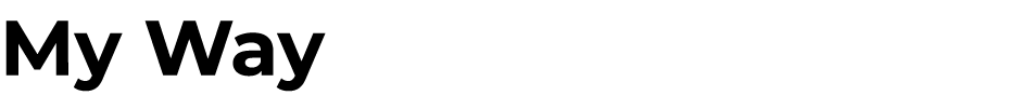 My Way