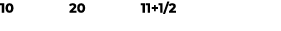 10 20 11+1/2