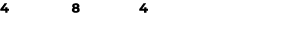 4 8 4 