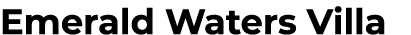 Emerald Waters Villa