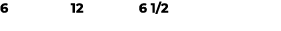 6 12 6 1/2
