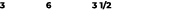 3 6 3 1/2