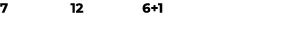 7 12 6+1