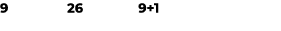 9 26 9+1
