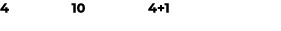 4 10 4+1