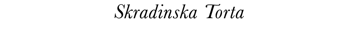Skradinska Torta