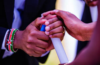 Candlelight Ceremony Wedding Celebrations Church Indoors Interiors Kenya East Africa